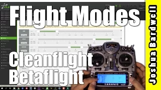 Cleanflight / Betaflight Flight Modes | HOW TO SET UP