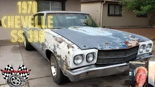 1970 Chevelle SS 396 - patina project car