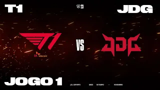 JD Gaming x T1 (Jogo 1) - Worlds 2023: Semifinais