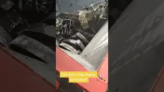 Shredder Vs Truck Engine