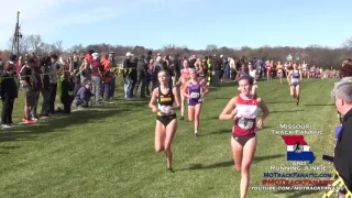 2016 NCAA DI CC MW Regional Women's 6k Finish