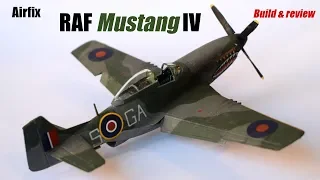 Airfix RAF Mustang IV (P-51D) Starter Set in 1/72 Scale