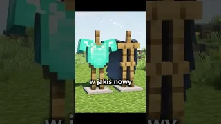 Odrzucone pomysły w Minecraft POŁĄCZENIE ELYTRY i ZBROI #shorts