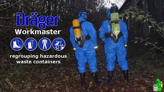 Draeger Workmaster - regrouping hazardours waste containers