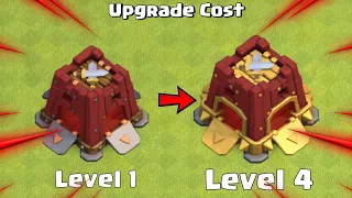 Siege Barrack Upgrade Cost #Shorts #cocshorts Clash of Clans