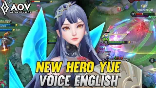 AOV : NEW HERO YUE VOICE ENGLISH - ARENA OF VALOR