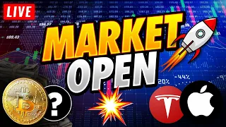 🔴[LIVE] Day Trading Friday: Stock Market Crash Continues or Buy The Dip? Bitcoin & Crypto!