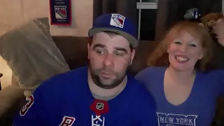 New York Rangers vs Pittsburgh Penguins play by play reaction live stream round 1 game 3.   5.7.22