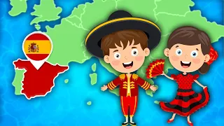 Learn About The City Of Barcelona, Spain! | Geography Songs For Kids | KLT