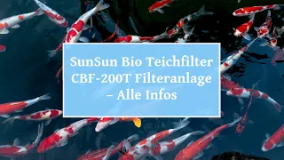 🏡 SunSun Bio Teichfilter CBF 200T Filteranlage – Alle Infos