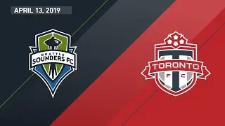 Match Highlights: Toronto FC at Seattle Sounders FC - April 13, 2019