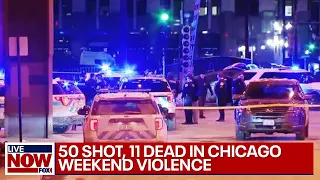Chicago's Deadly Memorial Day: 11 dead, 50 shot in shocking weekend gun violence | LiveNOW from FOX