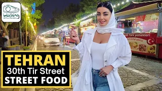 30th Tir Street Food Nightlife Walking Tour - Tehran Iran 2022