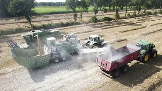 Getreideernte 2022 I Short Clip I #johndeere #claas #case