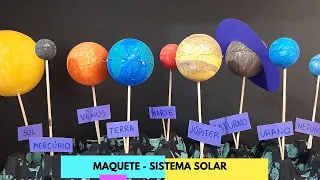 Maquete I Sistema Solar I Olh@@ula