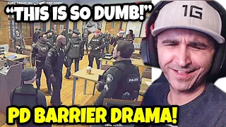 Summit1g REACTS To Hutch & Dean VS PD BARRIER DRAMA & NEW RULES! | GTA 5 NoPixel RP