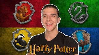 WHICH HOUSE AM I IN? HARRY POTTER sorting hat quiz + Finding out my Patronus and Wand!