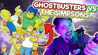 The Ghostbusters Bust The Simpsons!? - Phelous