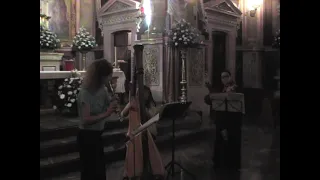 Maurice Ravel Sonatine for flute, viola and harp, Trio Luminaria