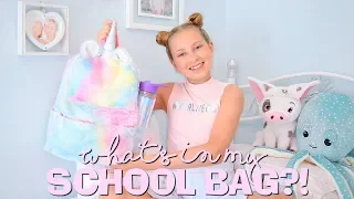 WHAT'S IN MY SCHOOL BAG?! (Back to high school)