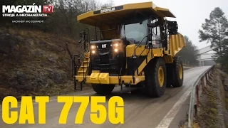 New Off-Highway Truck CAT 775G(Tier 4) ceremony at Mokra quarry (CZ) 24.11.2016