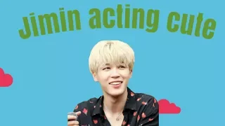 Jimin acting cute • Park Jimin