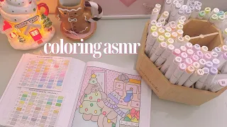 ASMR | ♥ color with me (chit chat ramble)