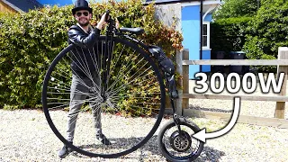 Making The Largest ebike - The Penn-E-Farthing