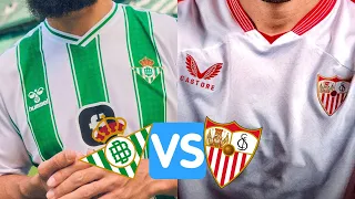 COMPARO las EQUIPACIONES de SEVILLA y REAL BETIS para la TEMPORADA 2023-2024 ¿CUAL ES MEJOR?