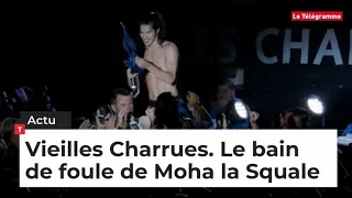 Vieilles Charrues. Le bain de foule de Moha la Squale