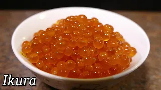 Tasty Salmon Roe 【Ikura】 Japanese Recipe by Sushi Chef / How to Make Chum Salmon Caviar