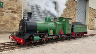 7 1/4" Londonderry & Lough Swilly Railway Number 12 First Test Fire