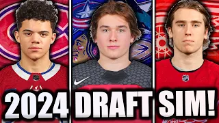 PRE-LOTTERY 2024 NHL MOCK DRAFT! (Macklin Celebrini Goes WHERE??)