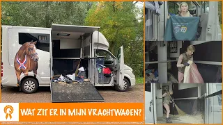 De vrachtwagen opruimen! | PaardenpraatTV