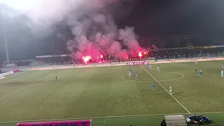 8.12.2023. Lokomotiva - Hajduk 1:1 Torcida bakljada