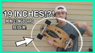 A 19inch LONGBOARD?!?! | Playsion Cruiser Longboard REVIEW!!