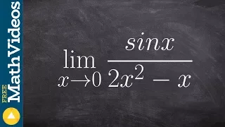 Evaluate special trigonometric limits using algebra