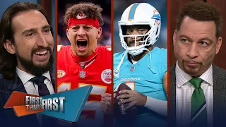 Dolphins exposed vs Titans? Tyreek Hill injures ankle, Mahomes apologizes | NFL | FIRST THINGS FIRST