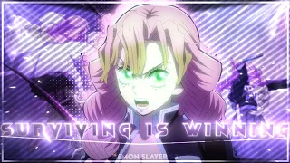 Surviving is Winning Mitsuri Kanroji  [Edit/AMV] Remake @PJUNKIE