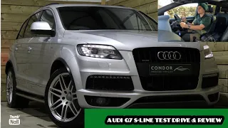 Should you buy an Audi Q7? (3.0 TDI 245BHP 2011 S-Line Model, Test Drive & Review)