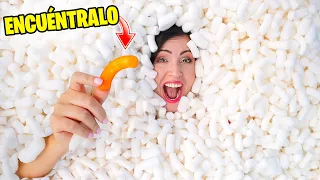 ENCUENTRA el CHEETO REAL en la PISCINA de CHEETOS FALSOS 😱 PASA DE TODO 😂🔥 Sandra Cires Art