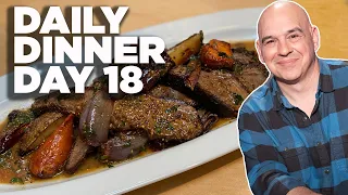 Roast with Root Vegetables and Herbs: Day 18 | Daily Dinner with Michael Symon | Food Network