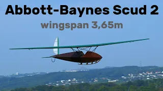 Abbott-Baynes Scud 2 | 3,65m scale RC glider | 4K | Hat 2023