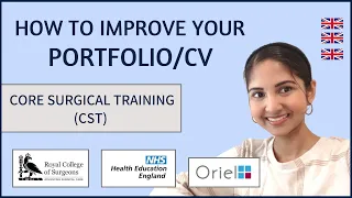 HOW TO IMPROVE YOUR PORTFOLIO/CV  | SURGICAL TRAINING UK