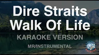 Dire Straits-Walk Of Life (Melody) (Karaoke Version)