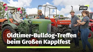 200 historische Schmuckstücke beim Oldtimer-Bulldog-Treffen beim Großen Kapplfest