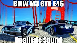GTA SA: BMW M3 GTR E46 Turbo Sound [High Quality]