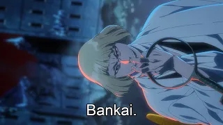 HIRAKO SHINJI BANKAI IN BLEACH TYBW TRAILER - SAKASHIMA YOKOSHIMA HAPPO FUSAGARI