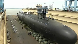 SUBMARINE FACTORY | Assembly Line | How subnarines are built - USA