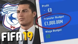 WHAT CAN 1 BILLION POUNDS BUY YOU ON FIFA 19 CAREER MODE?